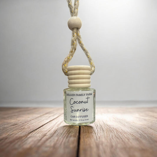 Coconut Sunrise Car Diffuser