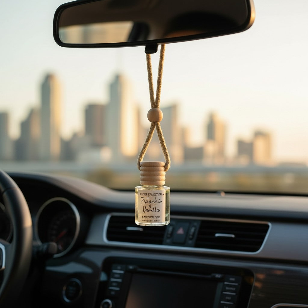 Pistachio & Vanilla Car Diffuser
