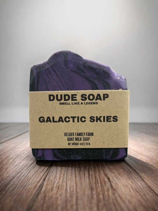 Galactic Skies Dude Soap