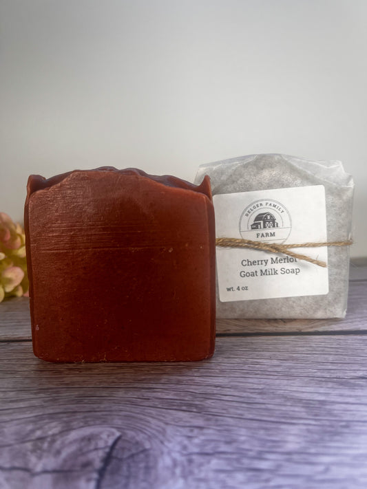 Cherry Merlot | Artisan Goat Milk Soap