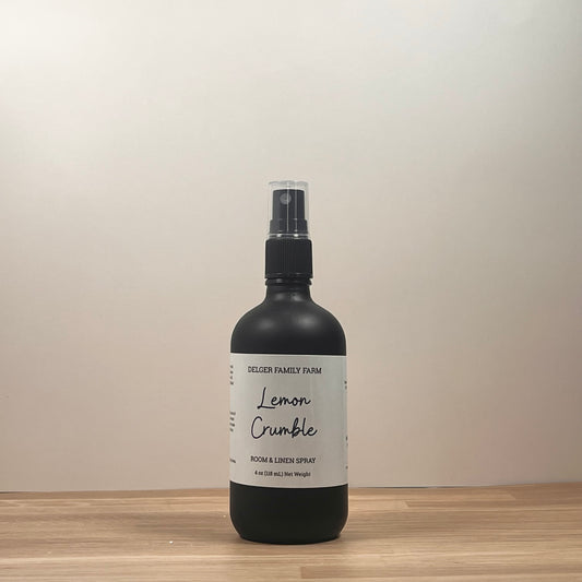 Black bottle on wood 