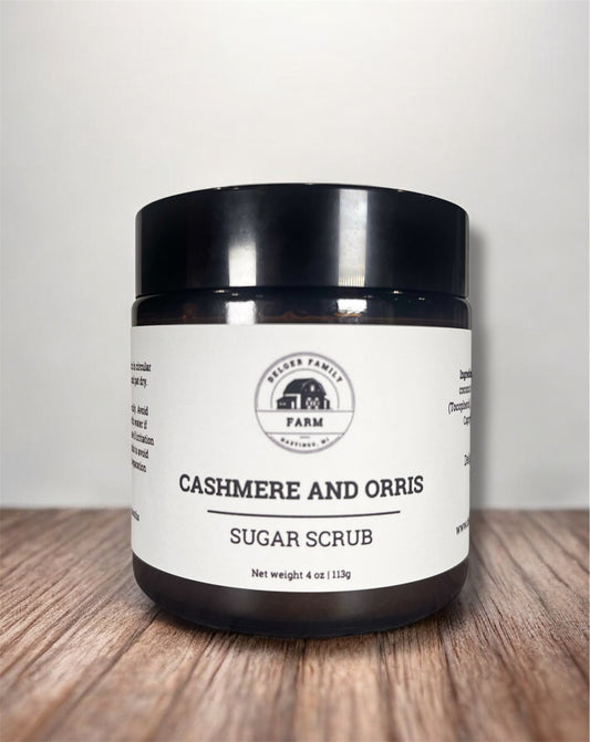 Cashmere and Orris Sugar Scrub
