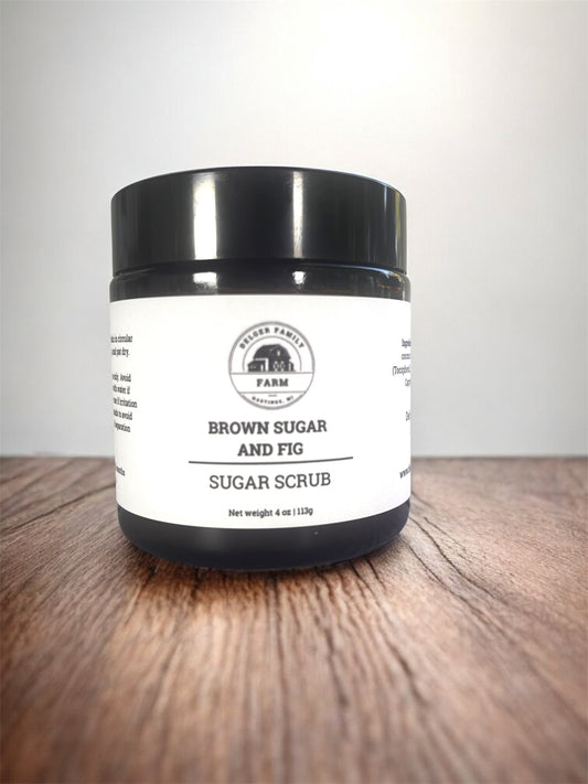 Brown Sugar and Fig Sugar Scrub