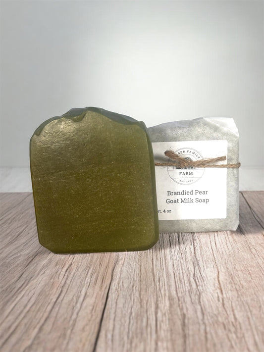 Brandied Pear Goat Milk Soap