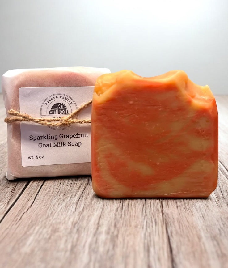 Sparkling Grapefruit Goat Milk Soap