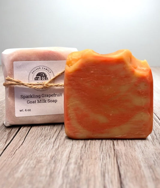Sparkling Grapefruit Goat Milk Soap