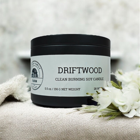 Driftwood | Small Batch Non-Toxic Soy Candle