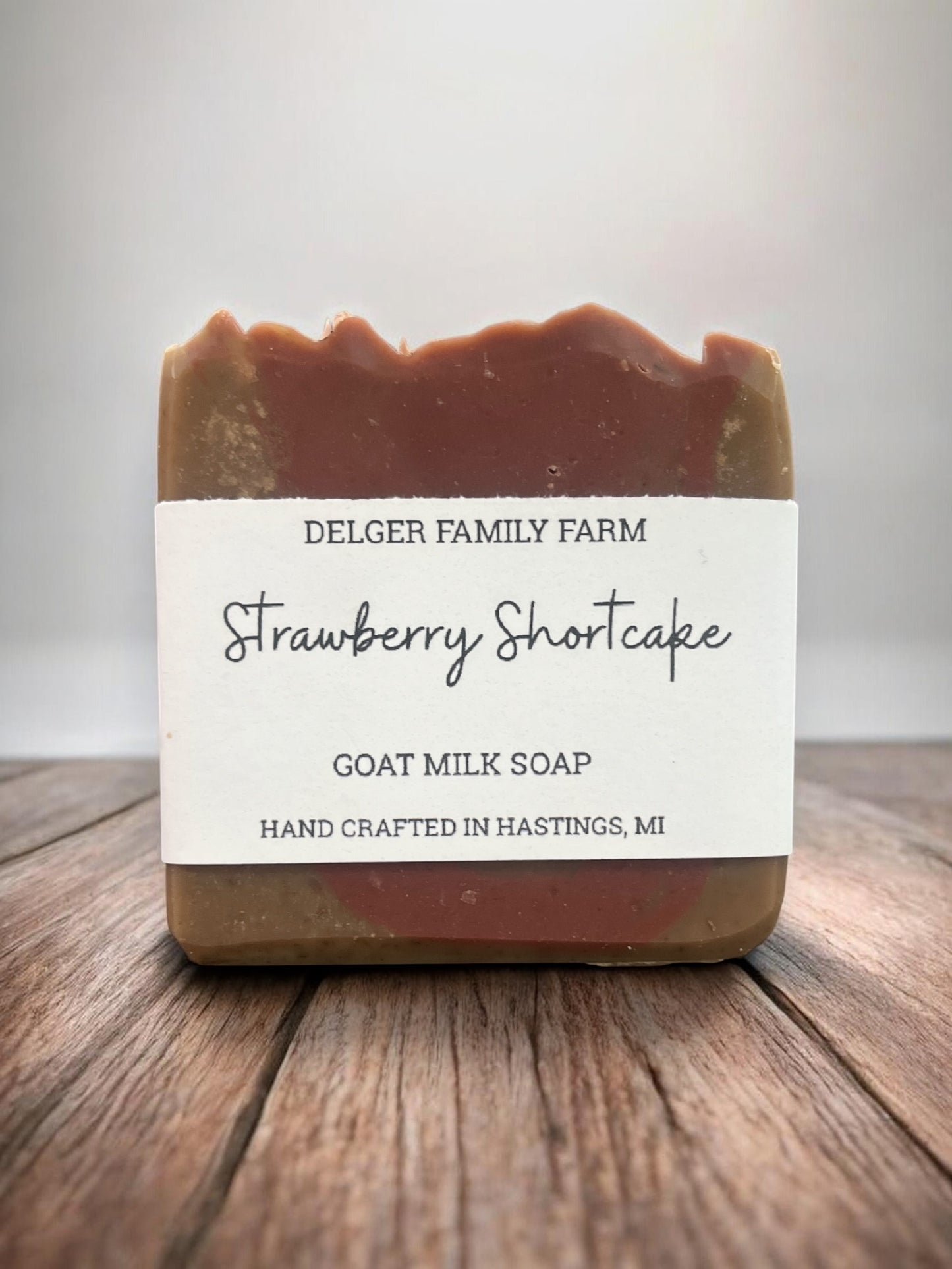 Strawberry Shortcake Goat Milk Soap