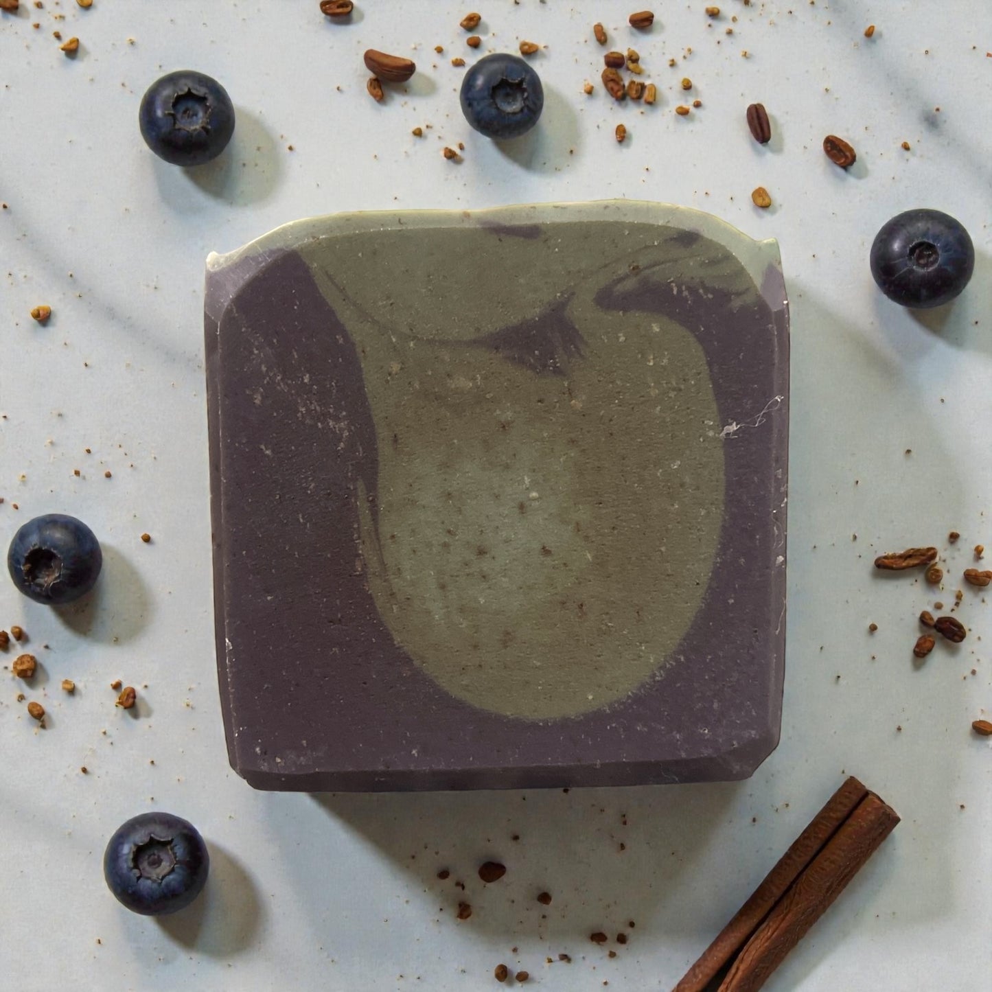 Blueberry Cobbler Crumble Goat Milk Soap