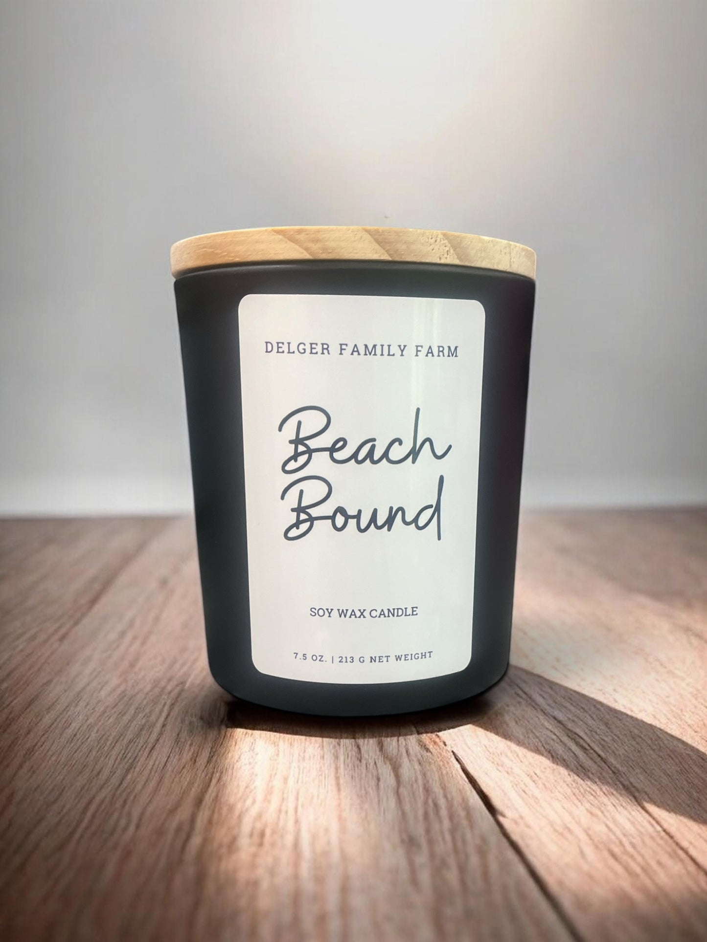 Beach Bound Soy Candle | Clean Fragrance Farmhouse Candle