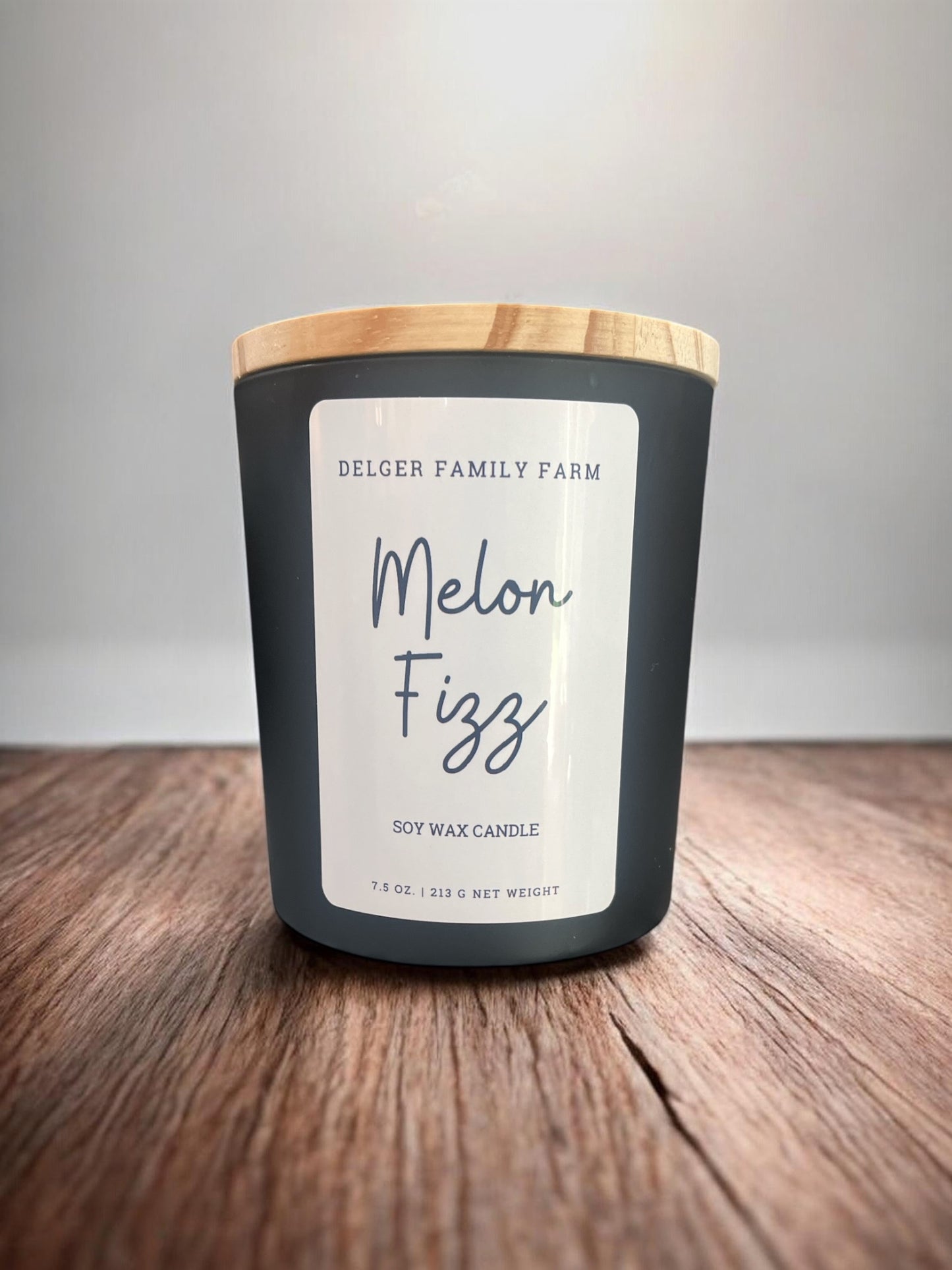 Melon Fizz Soy Candle | Clean Fragrance Farmhouse Candle