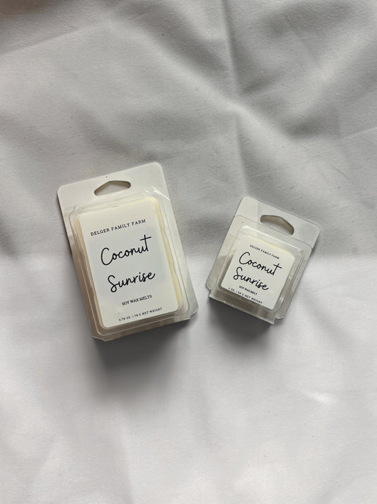 Coconut Sunrise Wax Melts