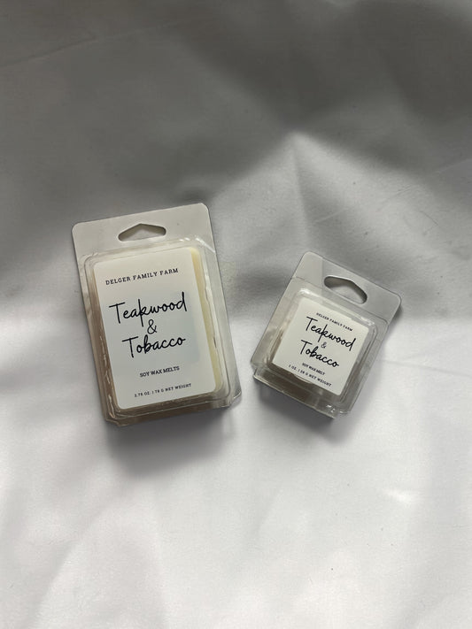 Teakwood & Tobacco Wax Melts