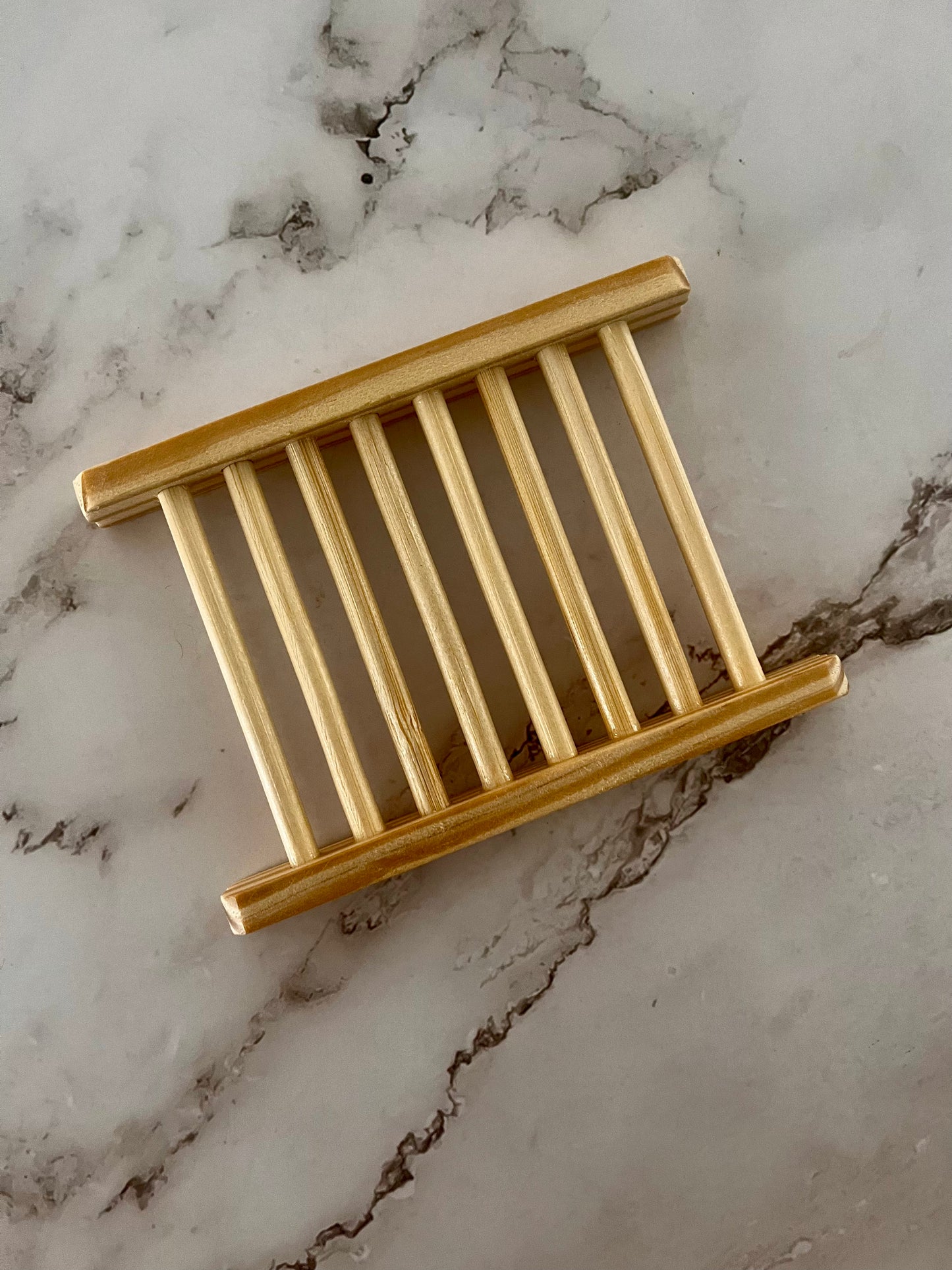 Wooden Dish Soap Tray